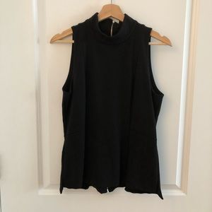 WHBM Sleeveless Peplum Top Sz 10